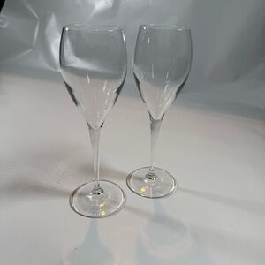 Laurent Perrier Champagne Branded Tulip Flutes Set Of 2 NEW UNBOXED